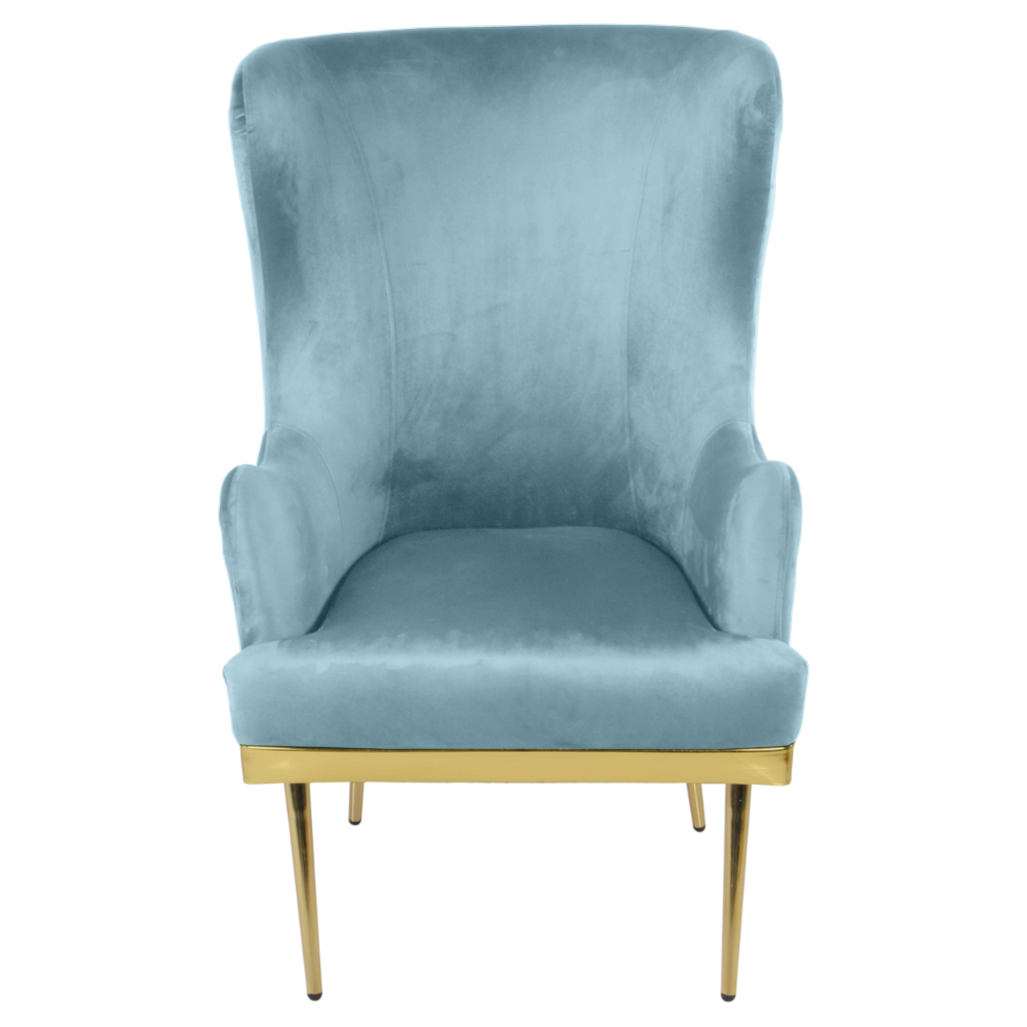 Primrose Camilla Wing Chair for Living Room Bedroom High Back Arm Rest Chair - Teal view 7